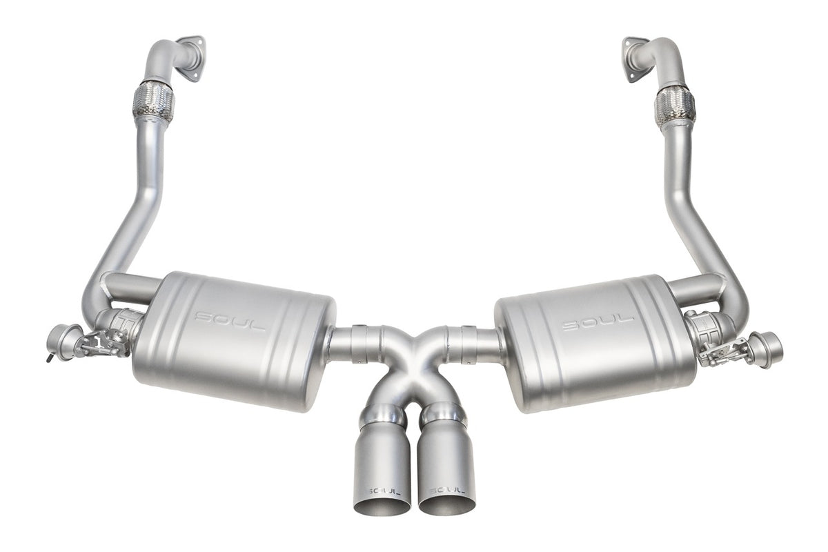 SOUL Porsche 987.2 Boxster / Cayman Valved Exhaust System