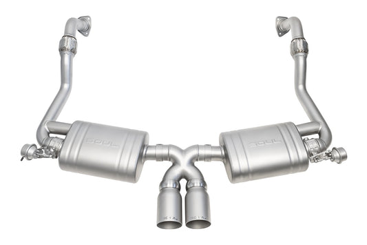 SOUL Porsche 987.2 Boxster / Cayman Valved Exhaust System