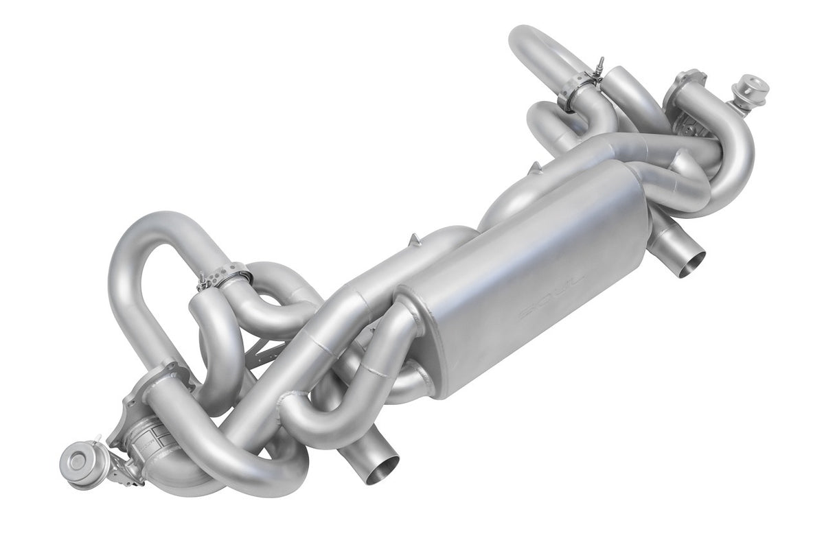 SOUL Porsche 718 GT4 / Spyder / GTS 4.0L Valved Exhaust System