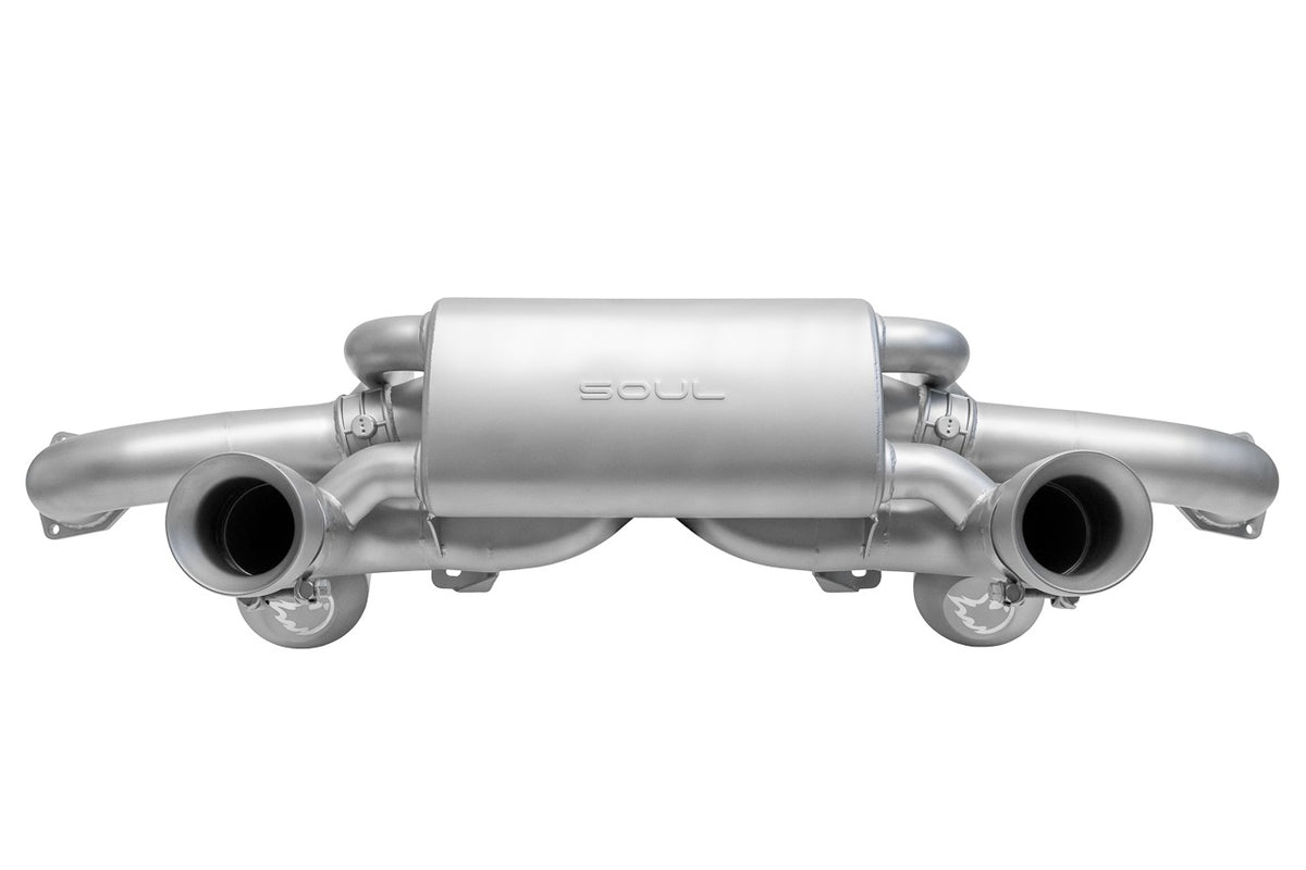 SOUL Porsche 718 GT4 RS / Spyder RS Valved Exhaust System