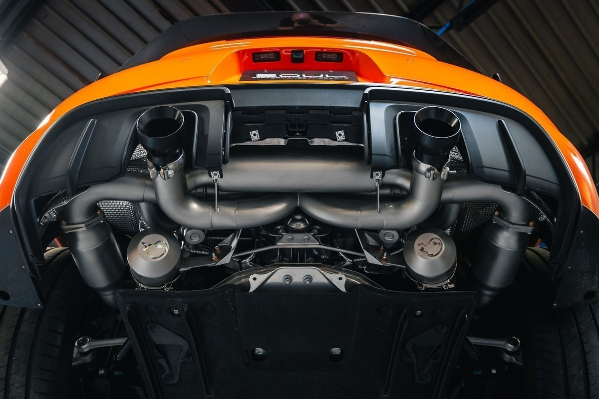 SOUL Porsche 718 GT4 RS / Spyder RS Valved Exhaust System