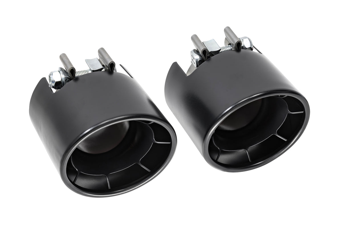 SOUL Porsche 718 GT4 / Spyder / GTS 4.0L Weissach-Style Bolt-On Exhaust Tips
