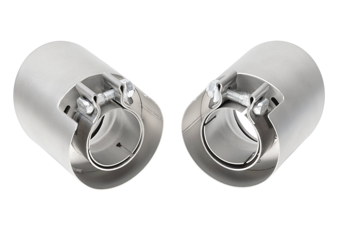 SOUL Porsche 718 GT4 RS / Spyder RS Weissach-Style Bolt-On Exhaust Tips