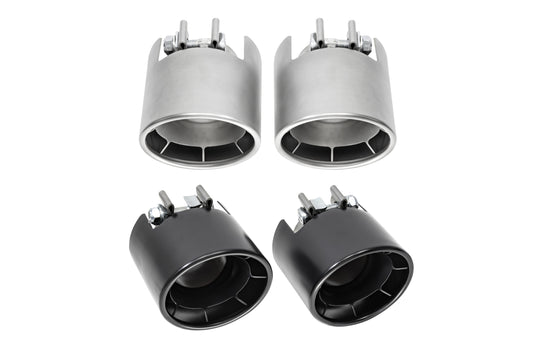 SOUL Porsche 718 GT4 RS / Spyder RS Weissach-Style Bolt-On Exhaust Tips