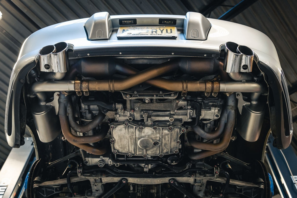 SOUL Porsche 996 Carrera 4S Valved Side Mufflers