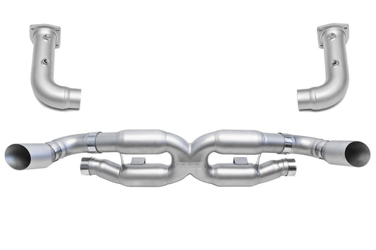 SOUL Porsche 997.2 Turbo Competition X-Pipe Exhaust System