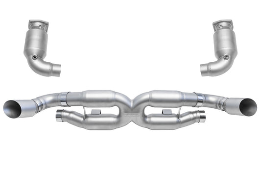 SOUL Porsche 997.2 Turbo Sport X-Pipe Exhaust System