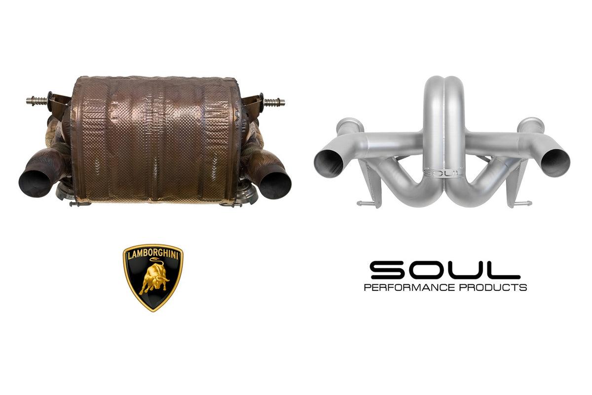 SOUL Lamborghini Aventador SVJ / Ultimae Rear Exhaust System