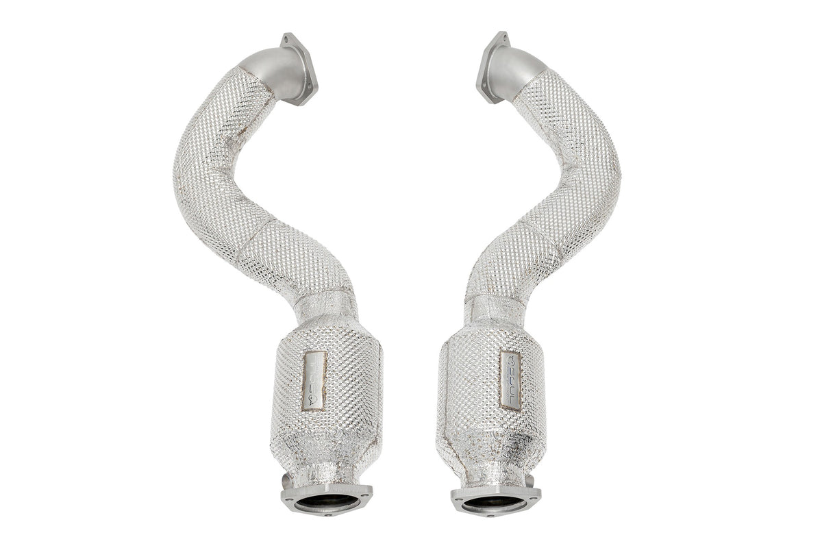 SOUL Porsche 718 GT4 RS / Spyder RS Sport Cat Over Axle Pipes