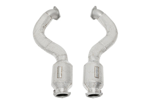 SOUL Porsche 718 GT4 RS / Spyder RS Sport Cat Over Axle Pipes