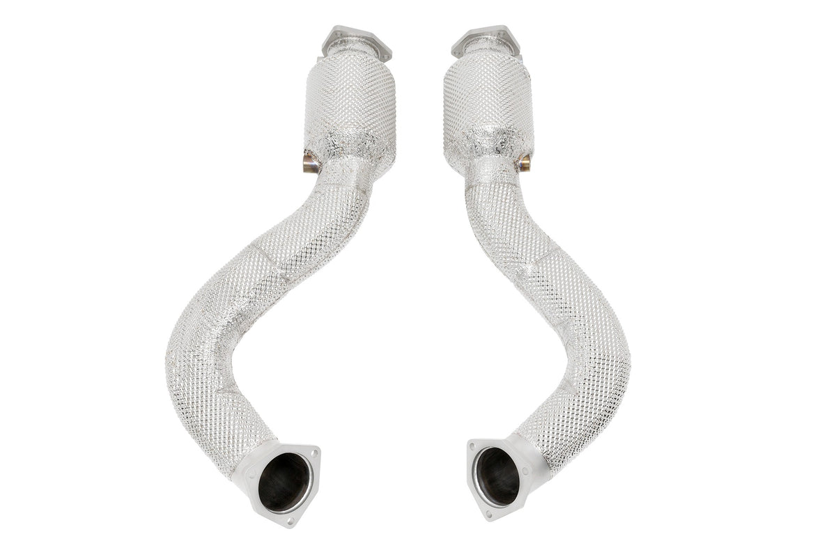 SOUL Porsche 718 GT4 RS / Spyder RS Sport Cat Over Axle Pipes