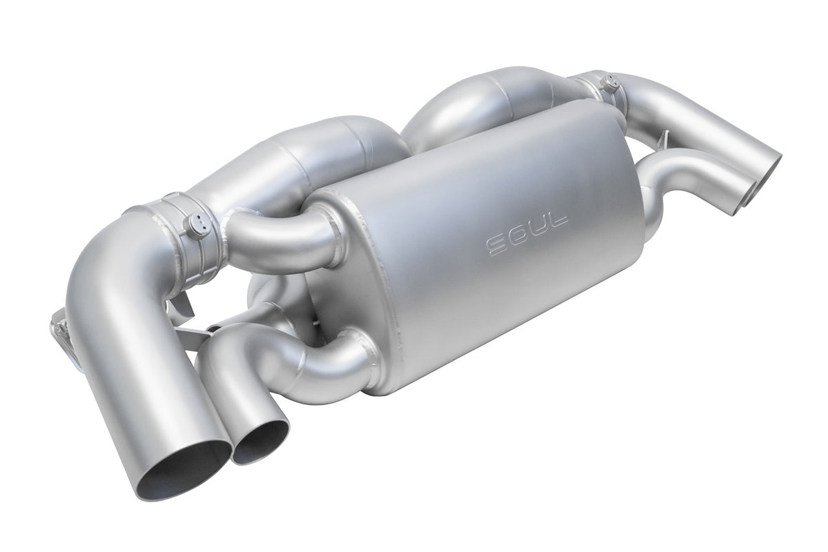 SOUL Porsche 992 Turbo Valved Exhaust System