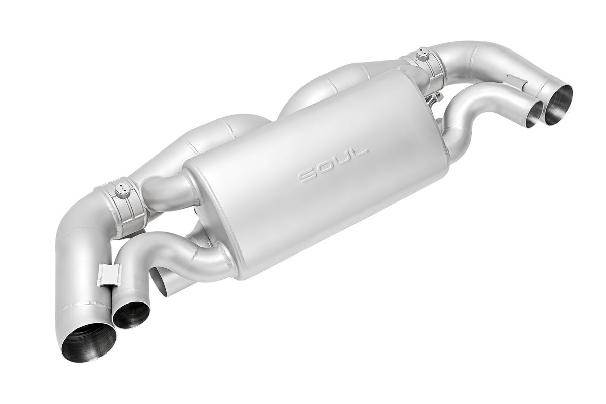 SOUL Porsche 992.2 Carrera (Base / T / S) Valved Exhaust System