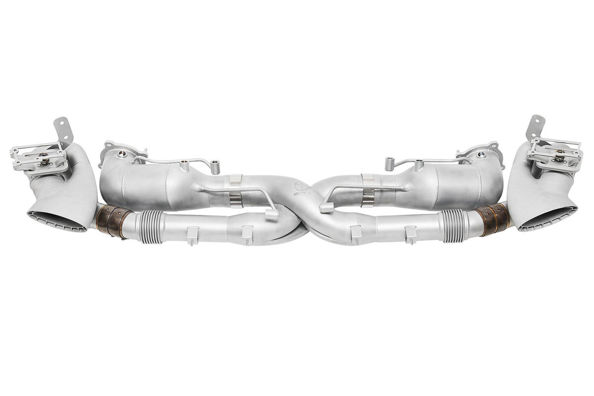 SOUL Porsche 992.2 Turbo S Valved Exhaust Package