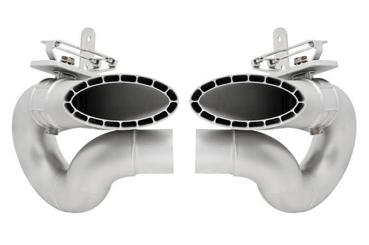 SOUL Porsche 992.2 Turbo S Valved Sport Mufflers
