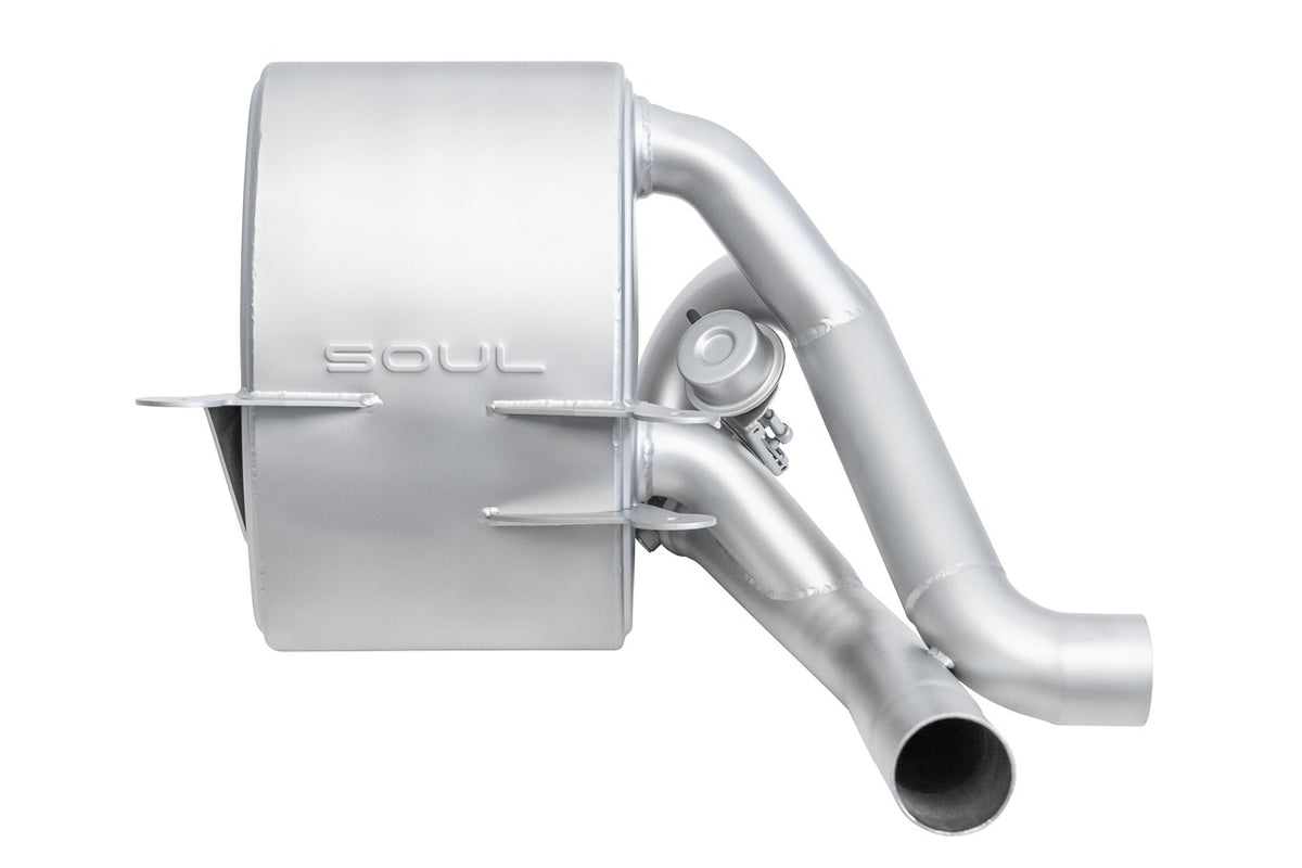 SOUL Porsche 997.1 Carrera Valved Exhaust