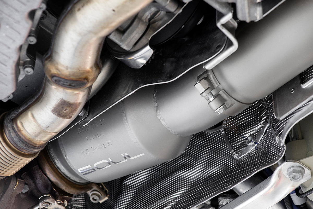 SOUL 718 Boxster / Cayman Sport Catalytic Converter Downpipe