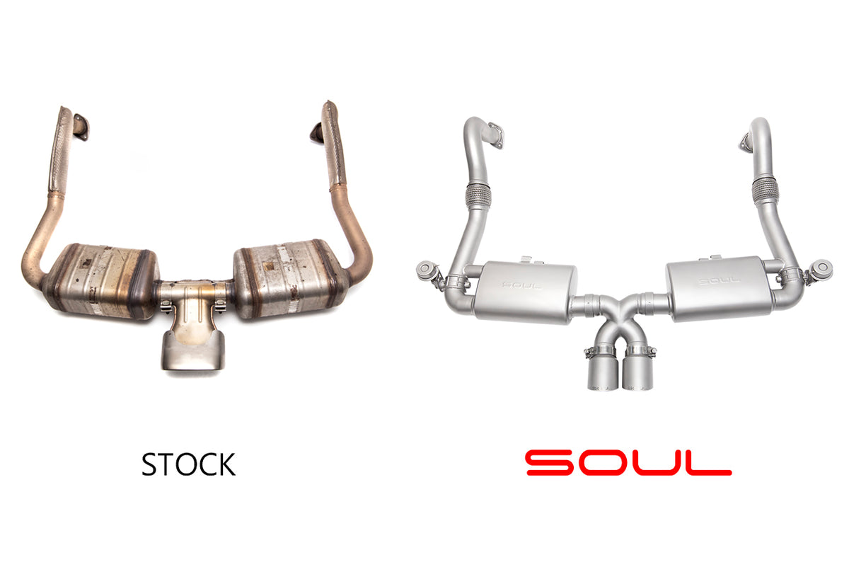 SOUL 718 Boxster / Cayman Valved Exhaust System