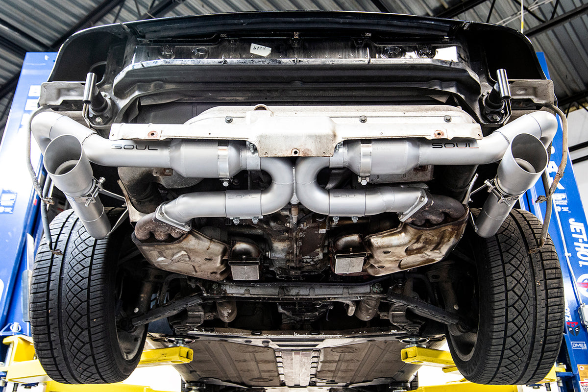SOUL Porsche 993 Carrera Sport Cat Muffler Bypass Exhaust