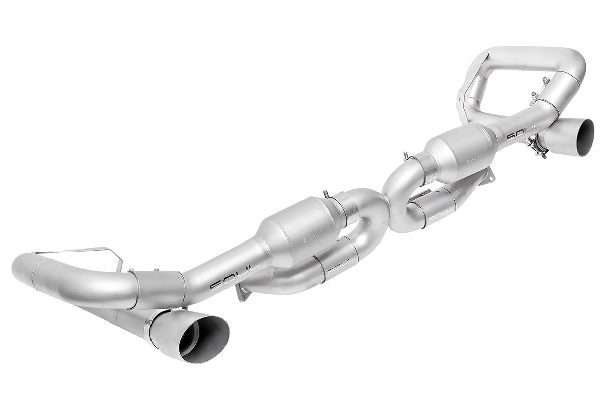 SOUL Porsche 993 Carrera Sport Cat Muffler Bypass Exhaust