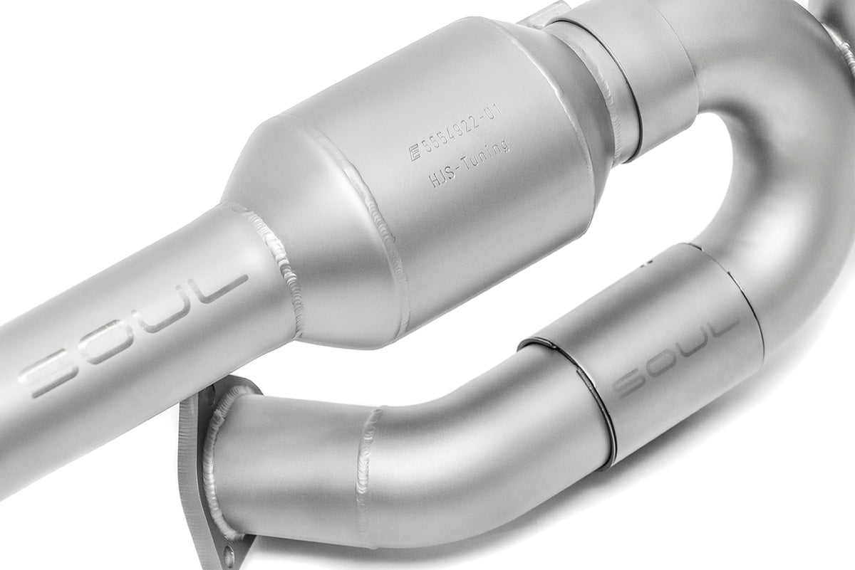 SOUL Porsche 993 Carrera Sport Catalytic Converter X-Pipe