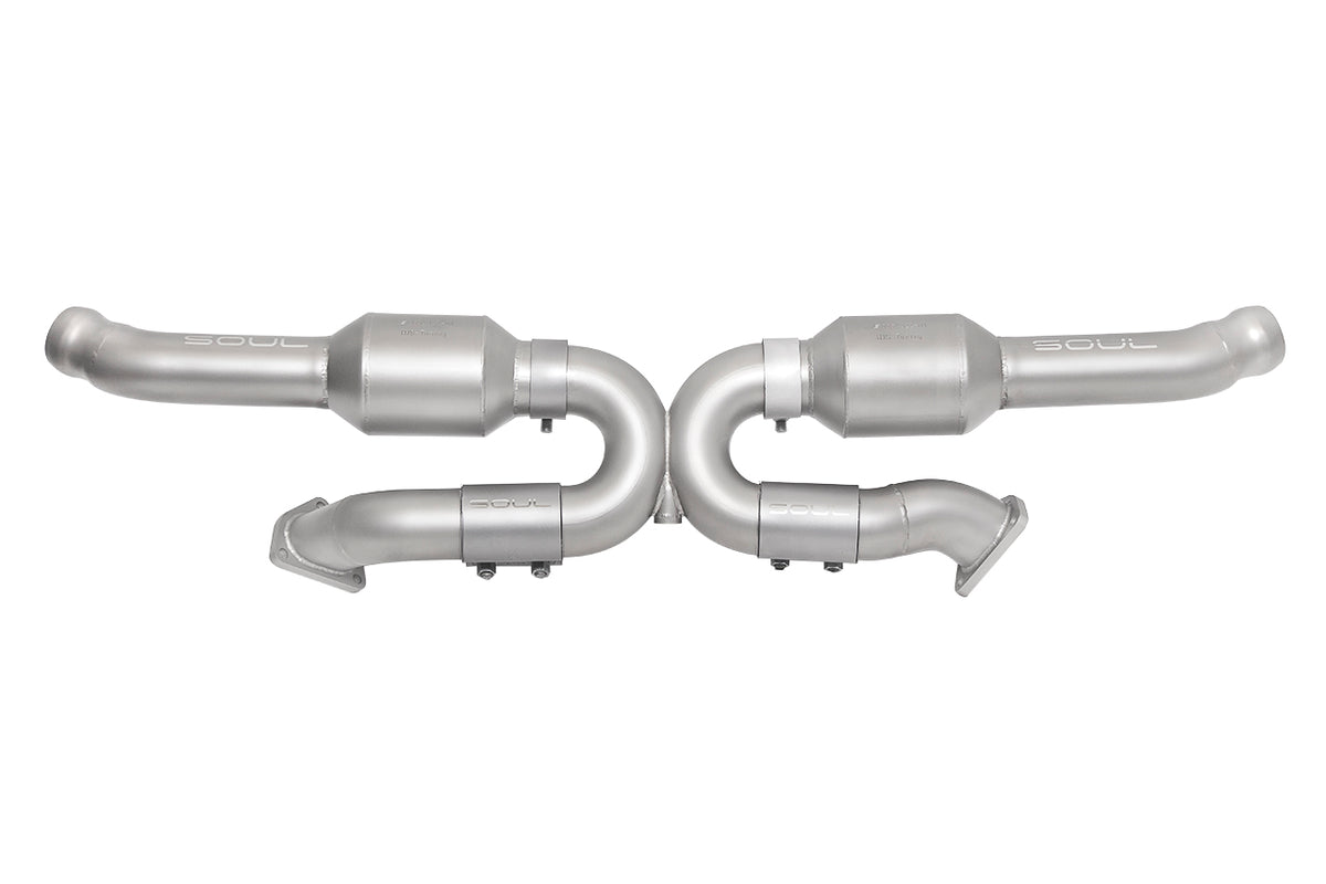 SOUL Porsche 993 Carrera Sport Catalytic Converter X-Pipe