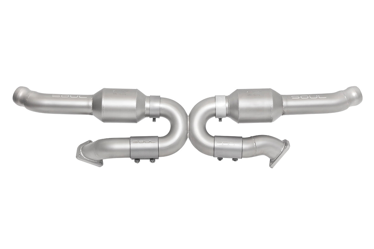 SOUL Porsche 993 Carrera Sport Catalytic Converter X-Pipe