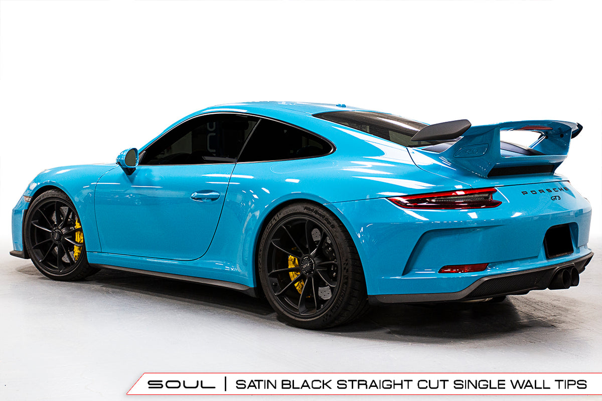 SOUL Porsche 991 GT3 / GT3 RS / 911R Center Muffler Bypass Exhaust