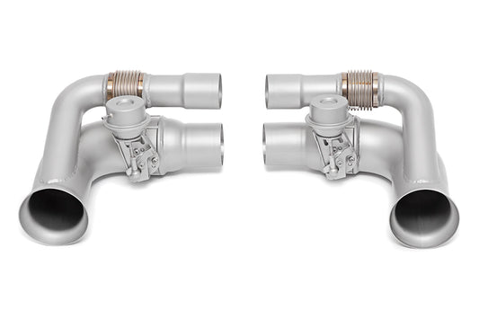 SOUL Porsche 991 GT3 / GT3 RS / 911R Valved Side Muffler Bypass Pipes