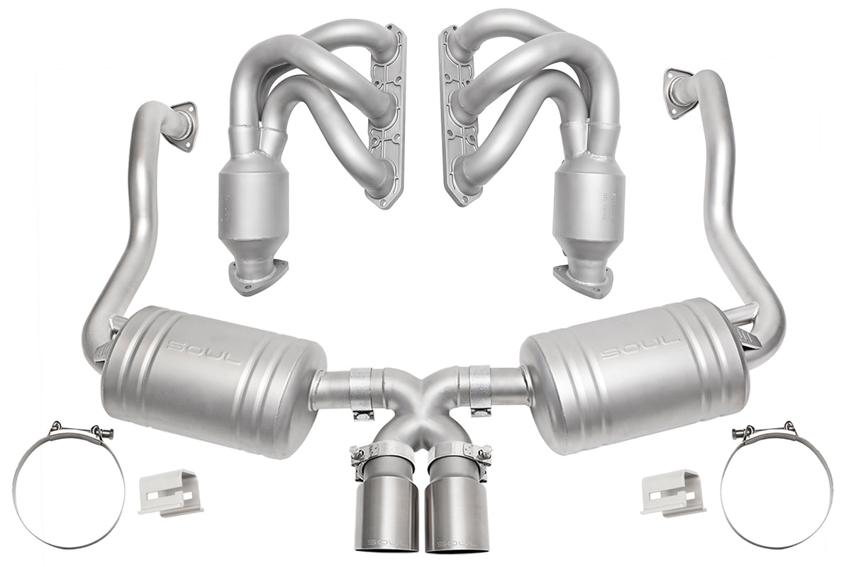 SOUL Porsche 986 Boxster Street Exhaust Package