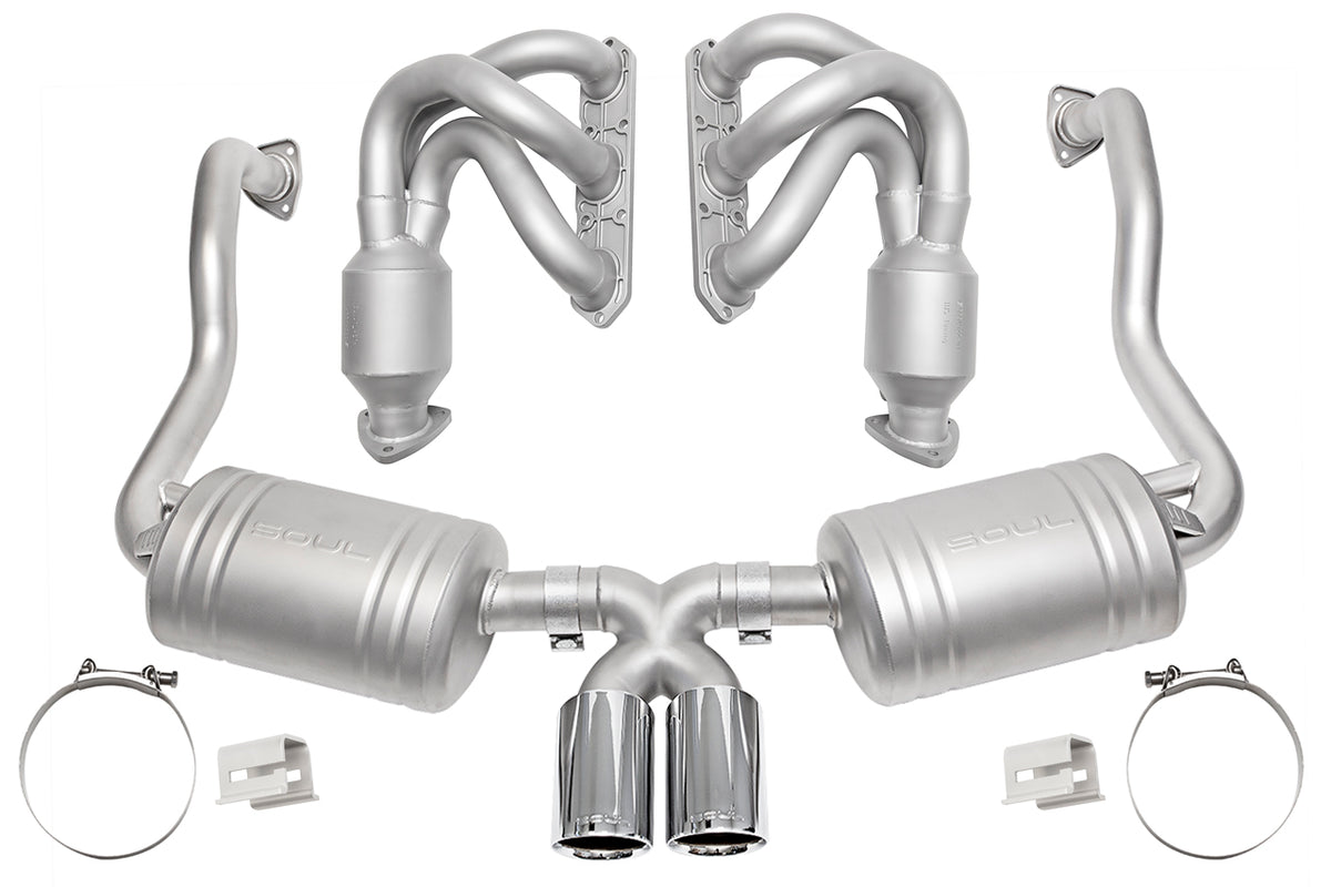 SOUL Porsche 986 Boxster Street Exhaust Package