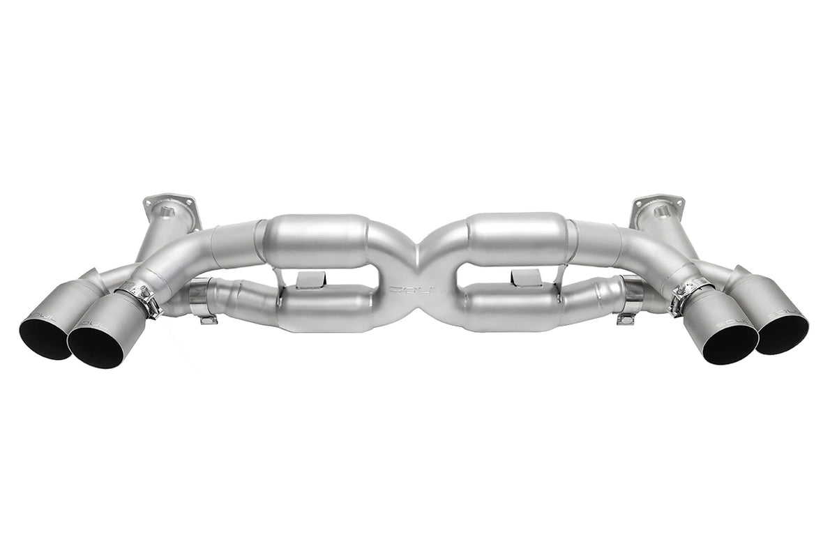 SOUL Porsche 991 Turbo Competition X-Pipe Exhaust System