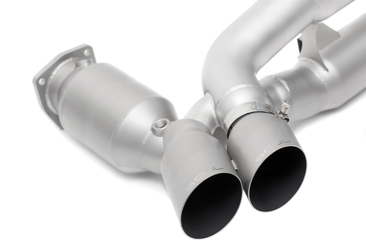 SOUL Porsche 991 Turbo Sport X-Pipe Exhaust System