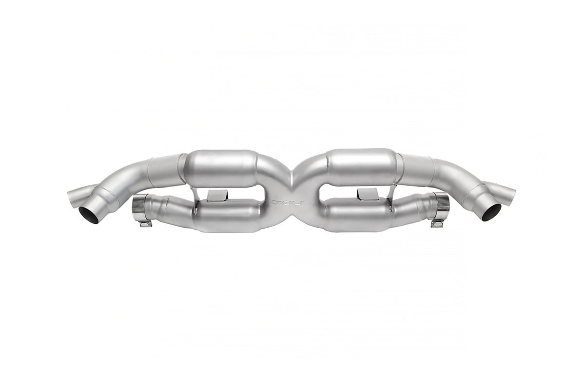 SOUL Porsche 991 Turbo X-Pipe Exhaust