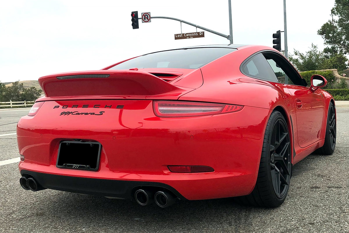 SOUL Porsche 991.1 Base with PSE / S / GTS Carrera Bolt On Exhaust Tips