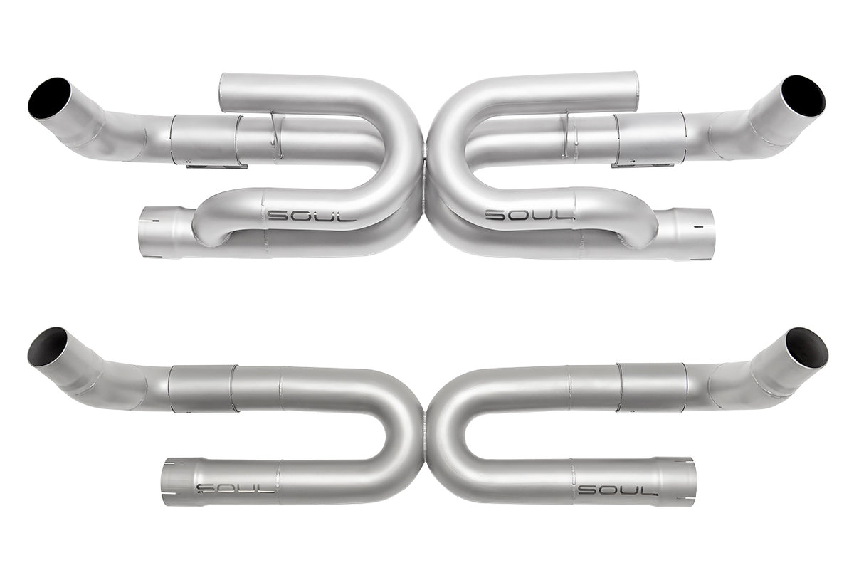 SOUL Porsche 991.2 Carrera Base / S (without PSE) Performance Exhaust Systems