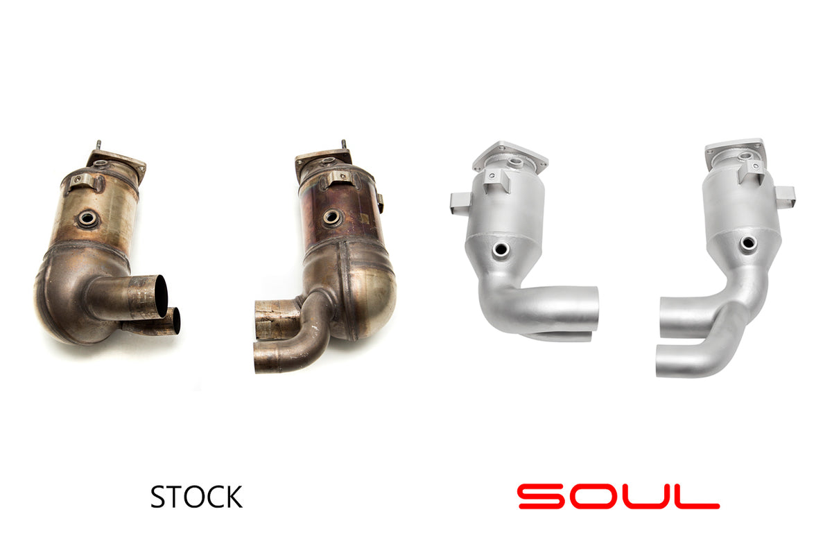 SOUL Porsche 991.2 Carrera (with PSE) Sport Catalytic Converters