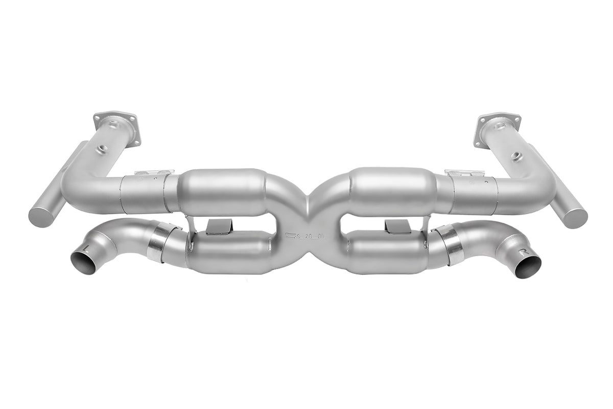 SOUL Porsche 996 Turbo Competition X-Pipe Exhaust System