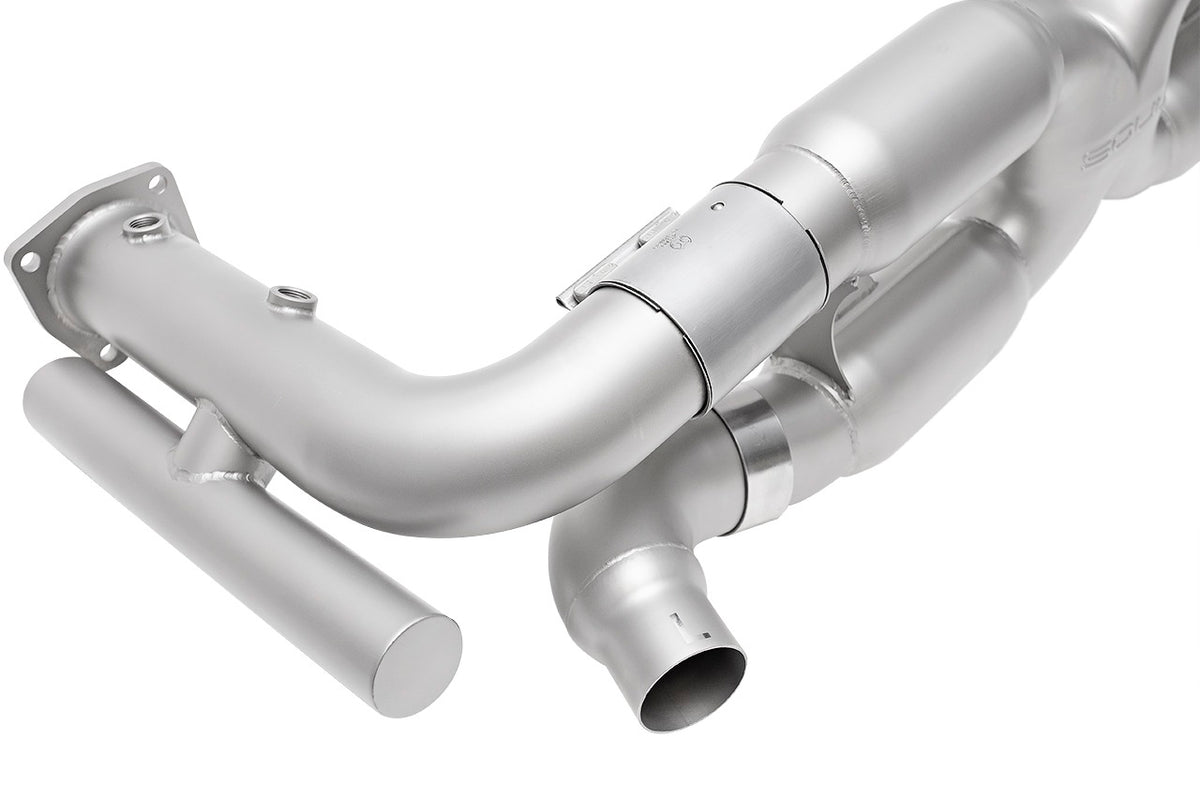 SOUL Porsche 996 Turbo Competition X-Pipe Exhaust System