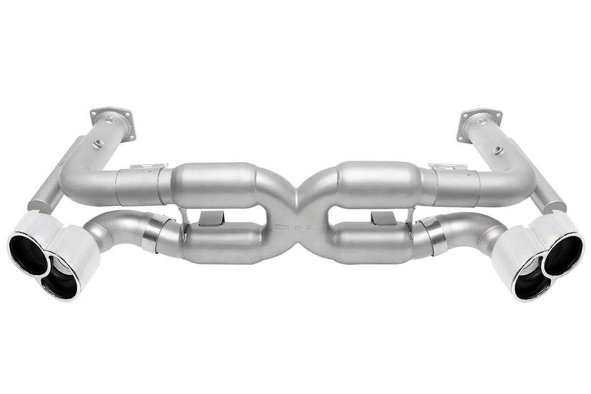 SOUL Porsche 996 Turbo Competition X-Pipe Exhaust System