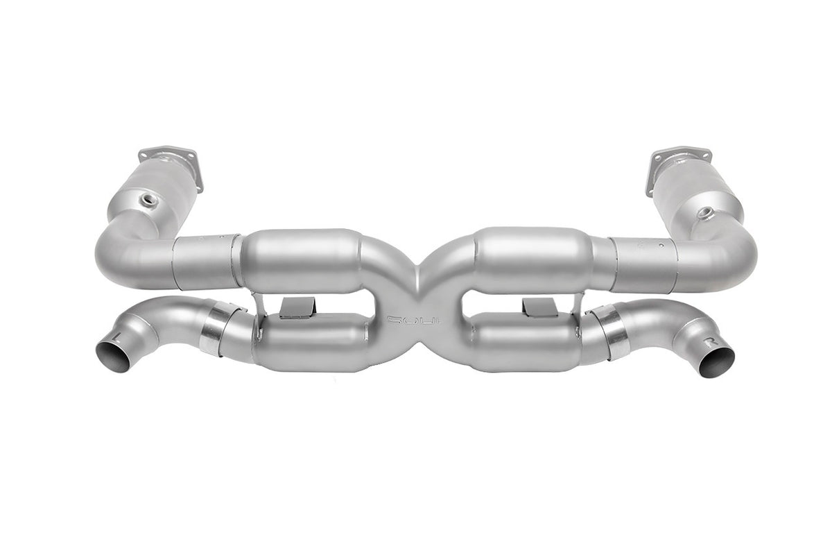 SOUL Porsche 996 Turbo Sport X-Pipe Exhaust System