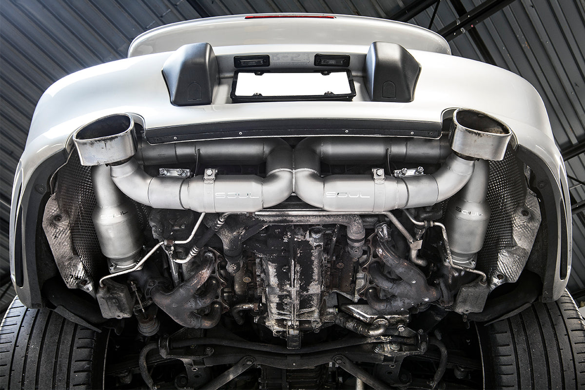 SOUL Porsche 996 Turbo Sport X-Pipe Exhaust System