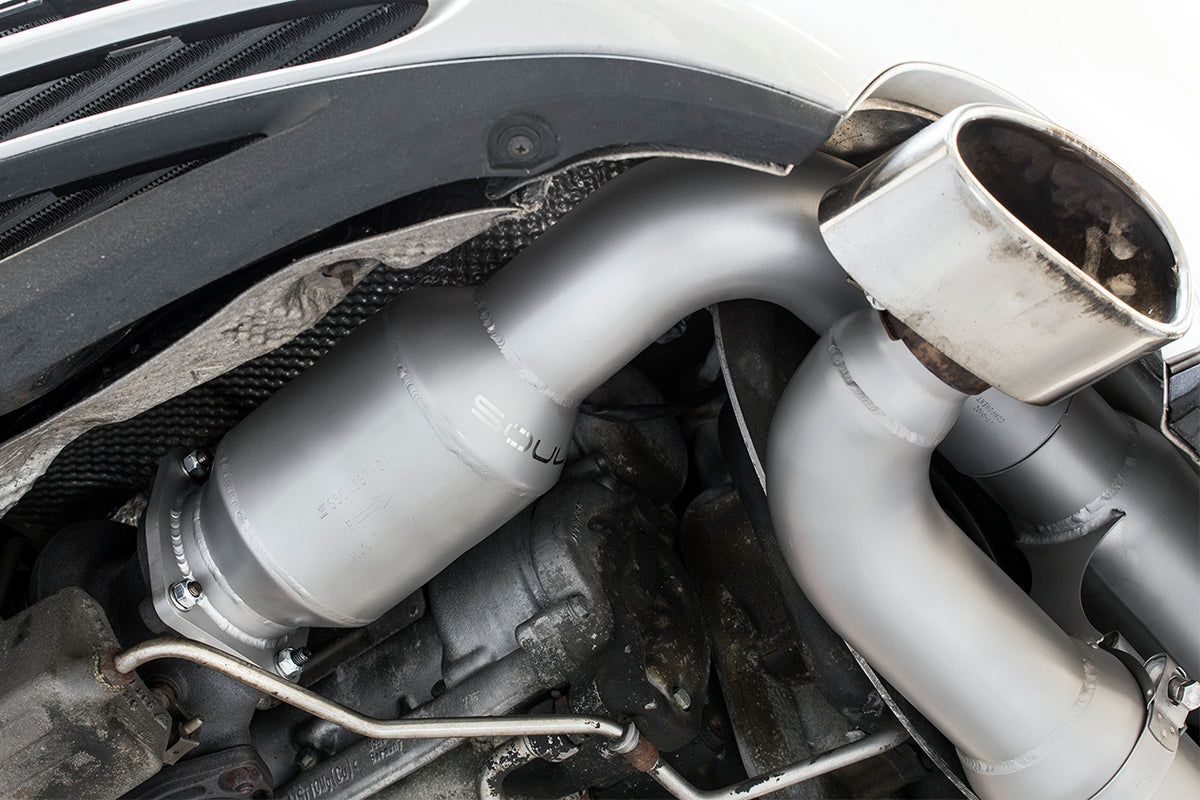 SOUL Porsche 996 Turbo Sport X-Pipe Exhaust System