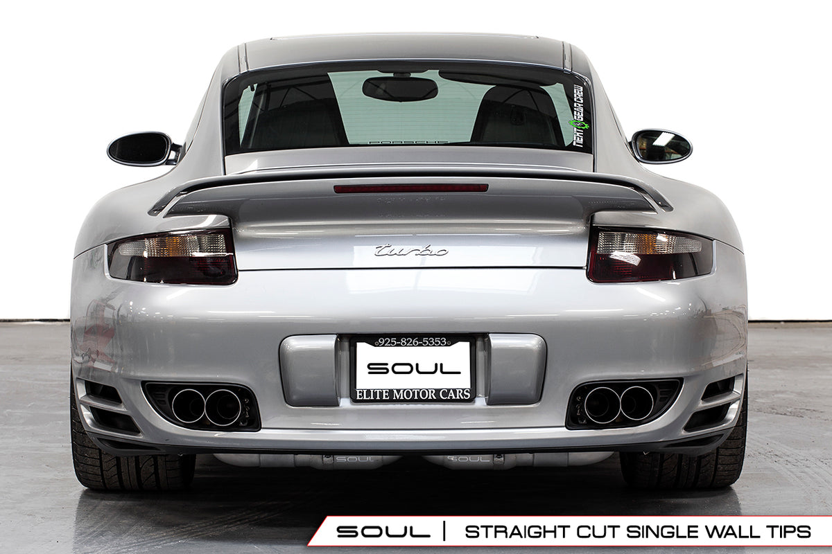 SOUL Porsche 997.1 Turbo Sport X-Pipe Exhaust System