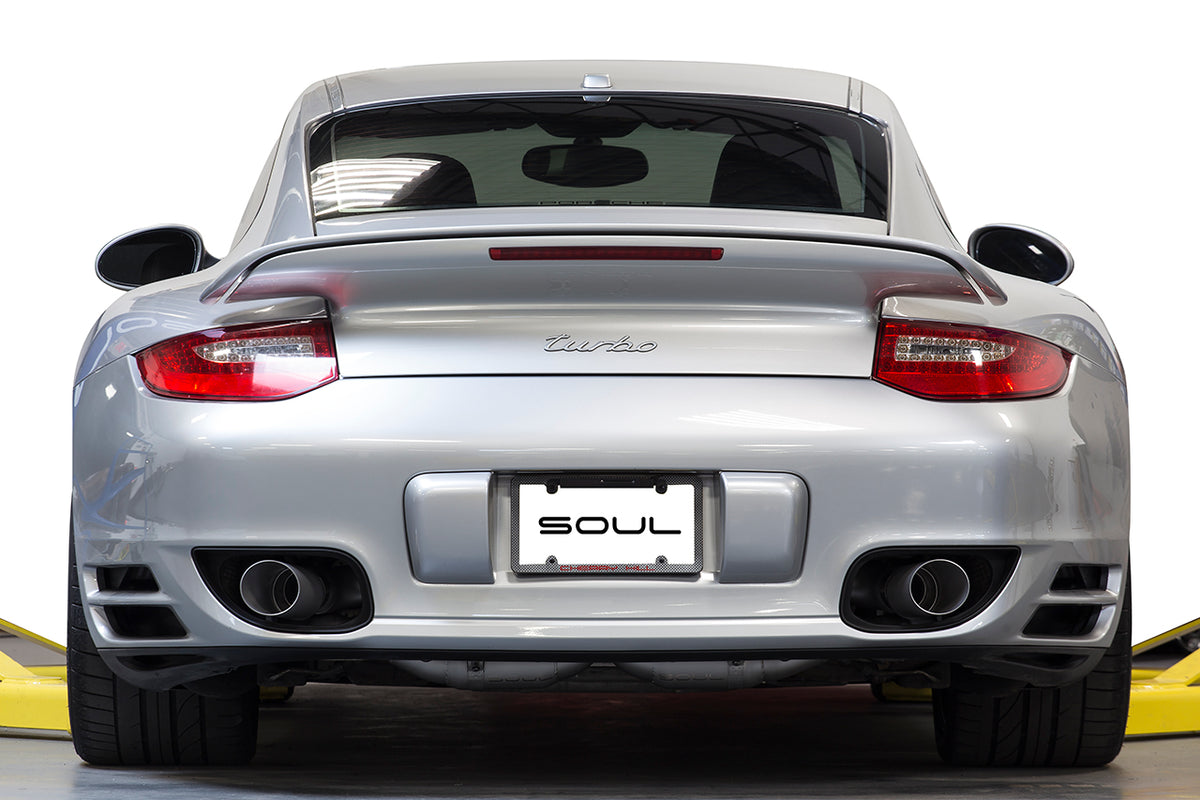 SOUL Porsche 997.2 Turbo GT2 Style Bolt On Exhaust Tips