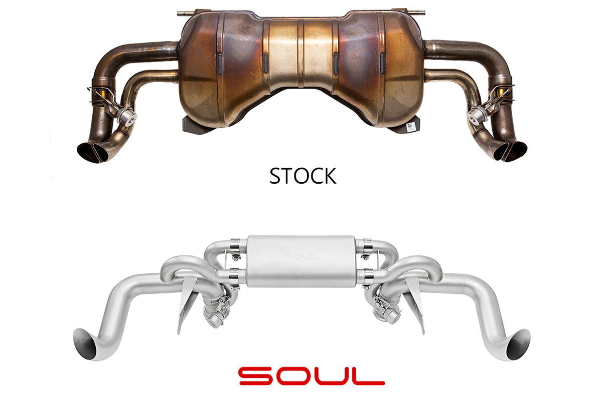 SOUL Audi R8 (2020+) Valved Exhaust System