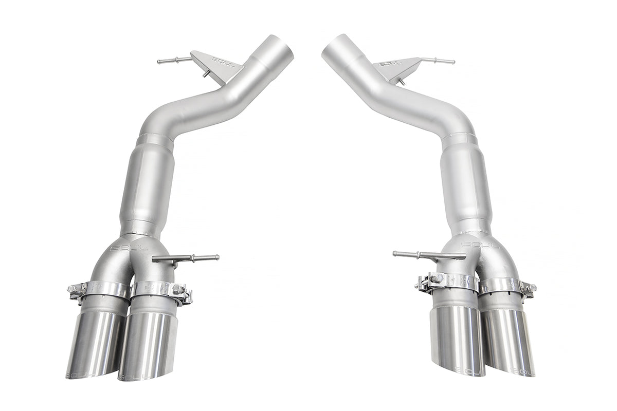 SOUL BMW F10 M5 Resonated Muffler Bypass Exhaust