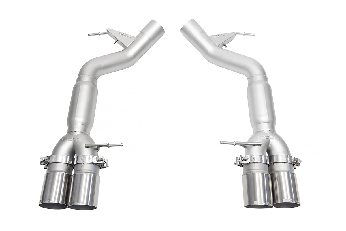 SOUL BMW F10 M5 Resonated Muffler Bypass Exhaust
