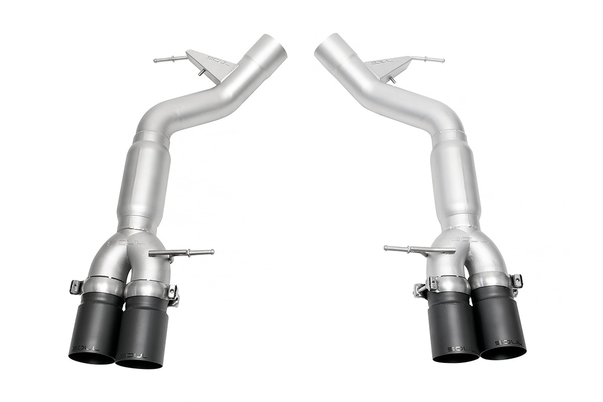 SOUL BMW F06 / F12 / F13 M6 Resonated Muffler Bypass Exhaust