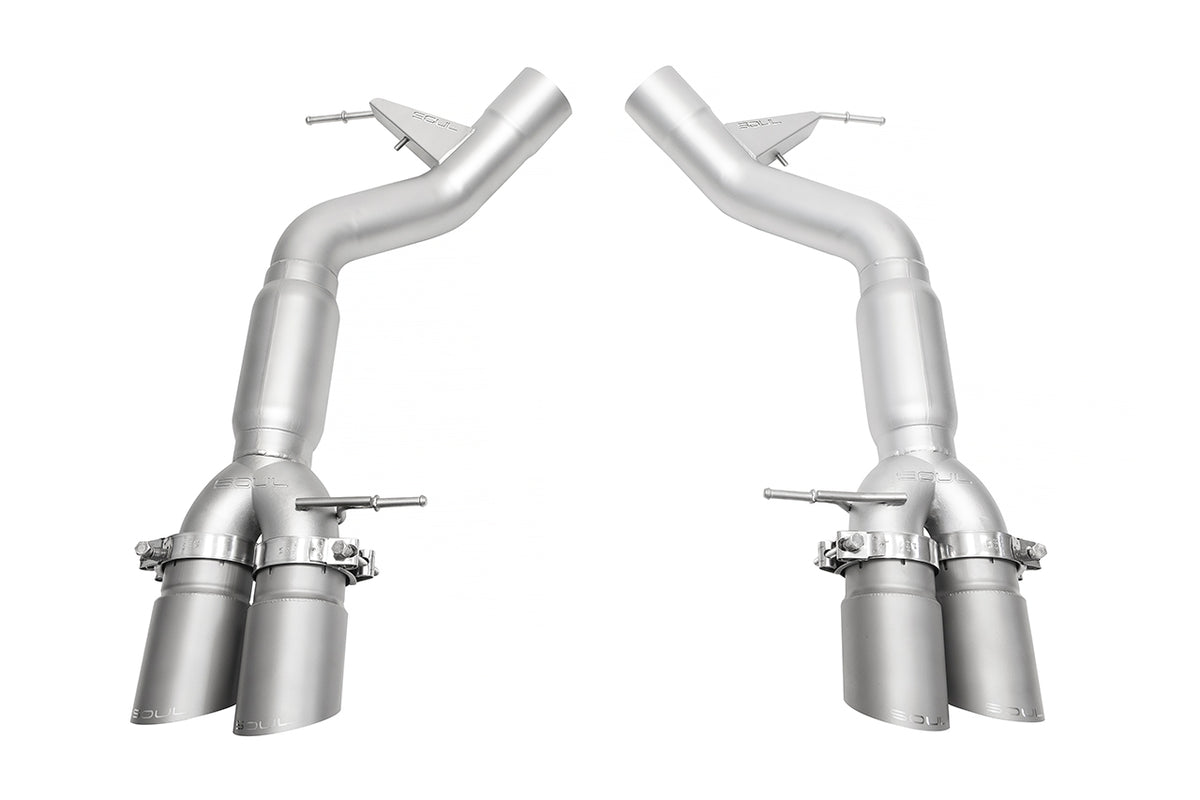 SOUL BMW F10 M5 Resonated Muffler Bypass Exhaust